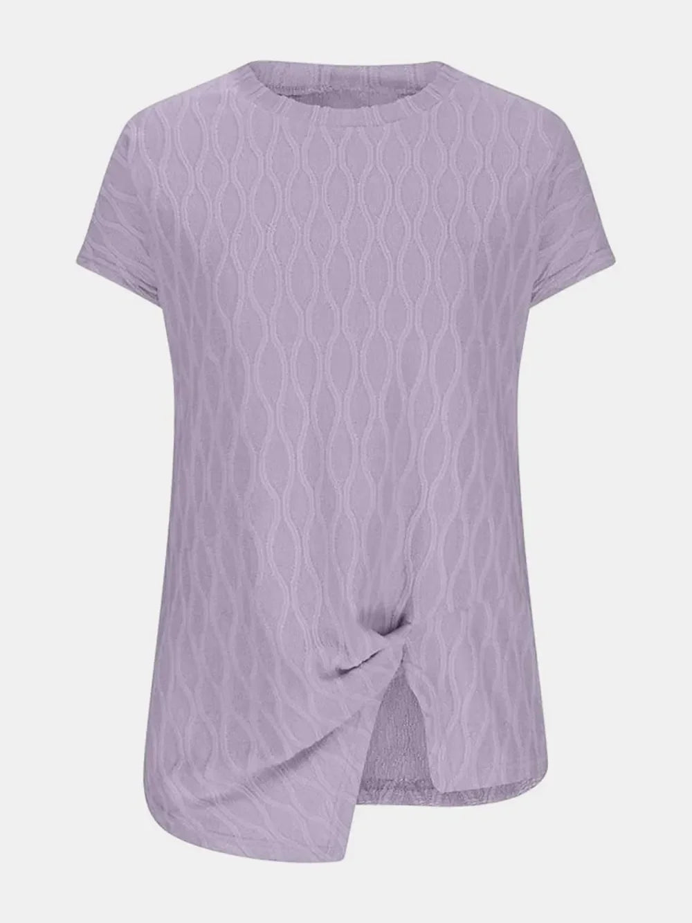 Full Size Round Neck Short Sleeve T-Shirt - Southern Shores Clothing