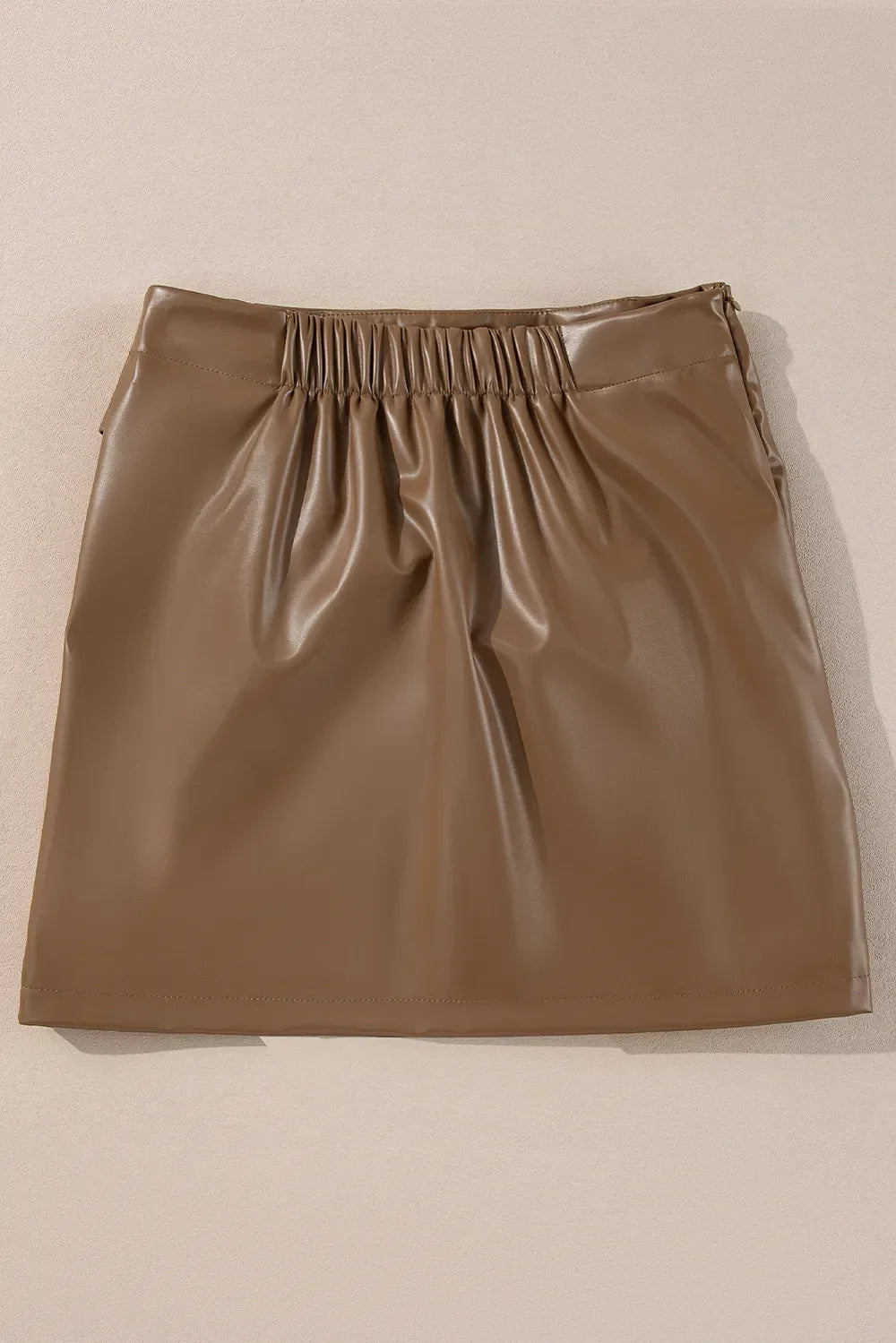 Casual Bowknot Elastic Waist Mini Skirt Lightweight - Southern Shores Clothing