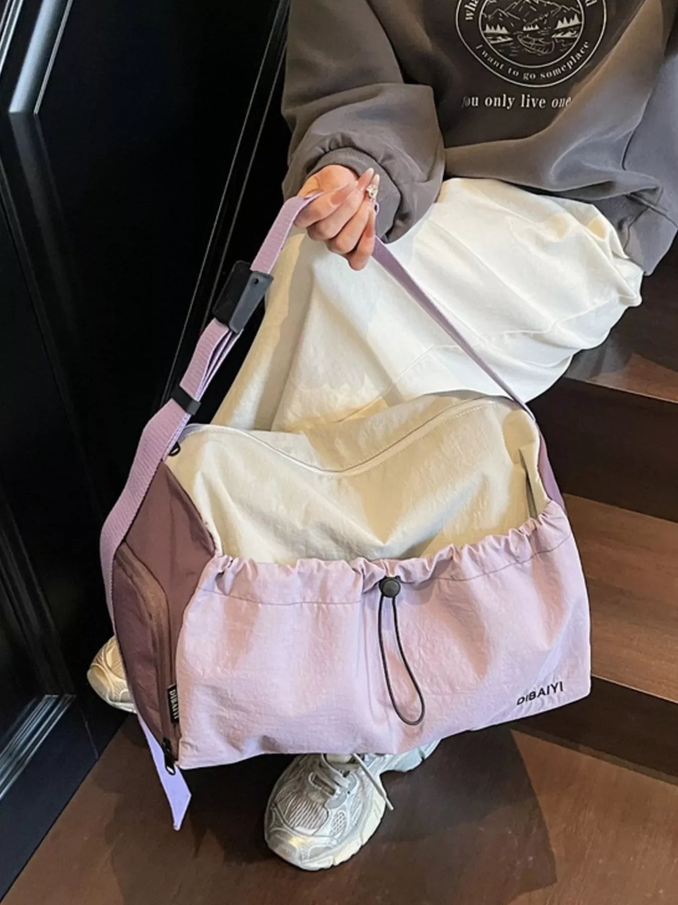 Compact Lightweight Oxford Travel Duffel Bag