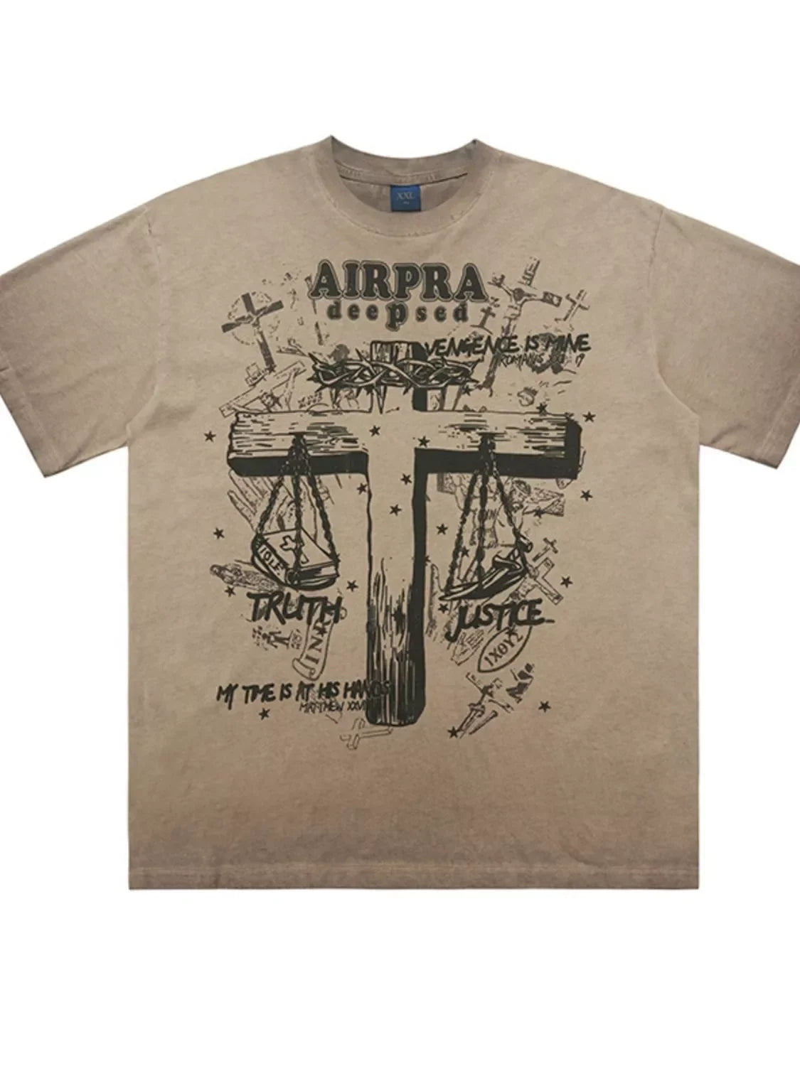 Graphic Tee Round Neck Coastal Style Shirt - Southern Shores Clothing