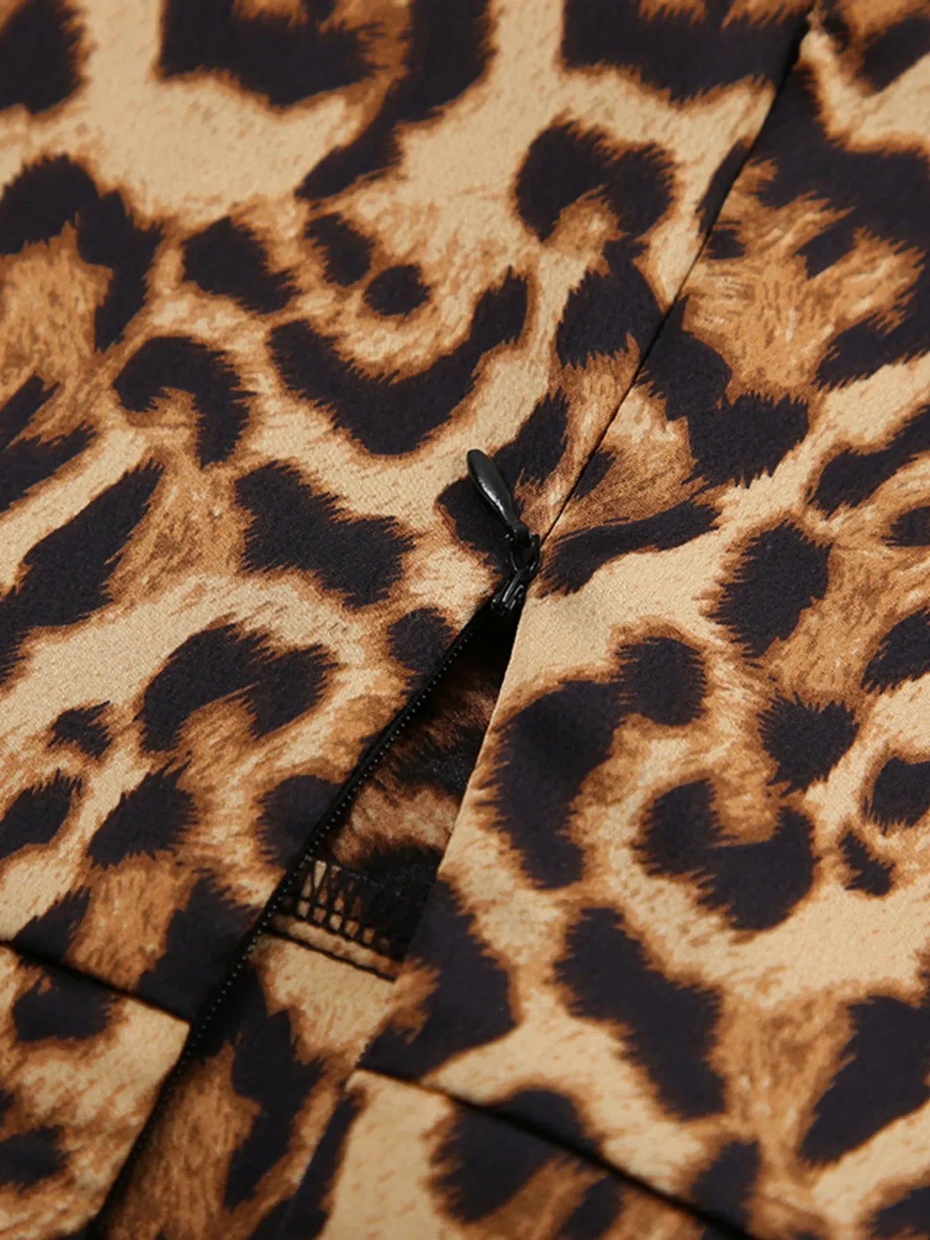 Leopard Print Mini Skirt With Flattering Fit - Southern Shores Clothing