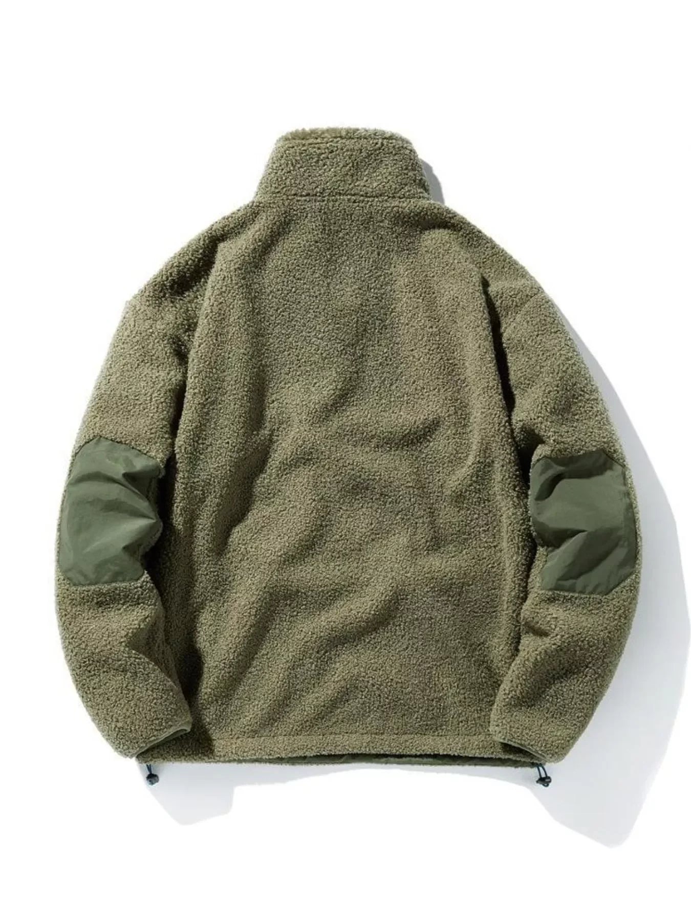 Plus Size Drawstring Fleece Top Hooded Oversized - Southern Shores Clothing