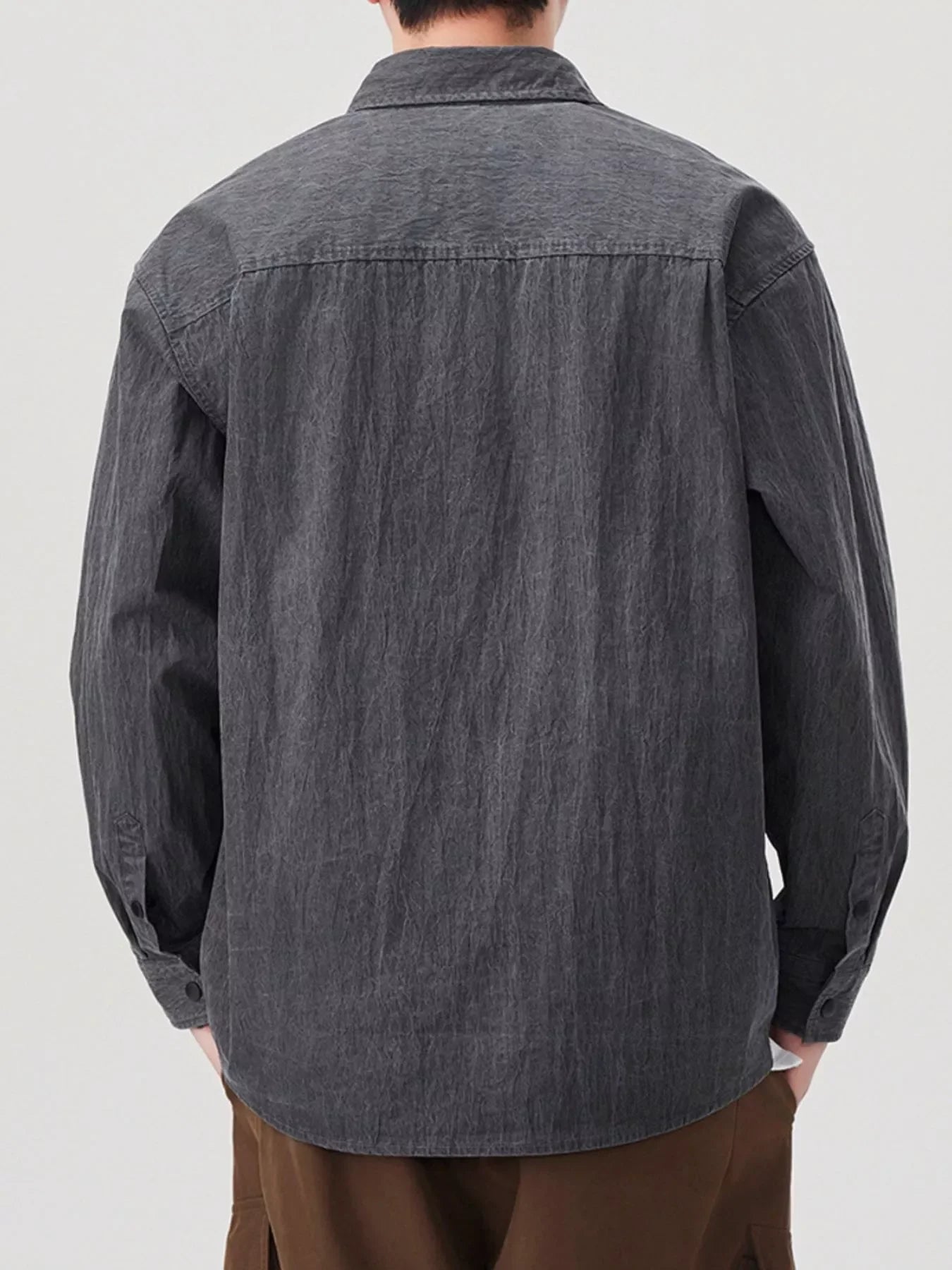 Plus Size Long Sleeve Button Up Shirt Coastal Relaxed Fit - Southern Shores Clothing