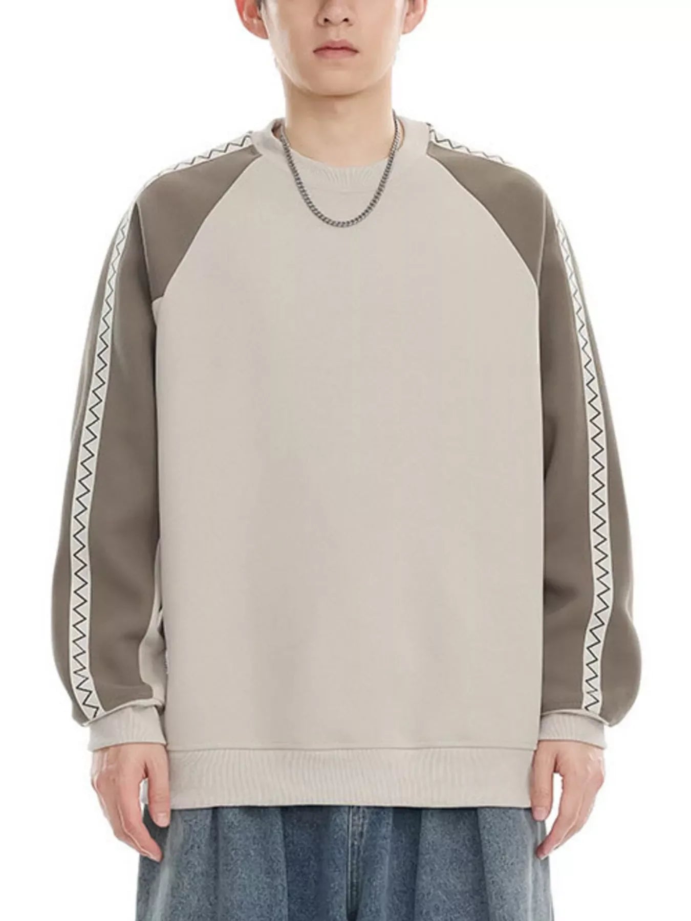 Plus Size Raglan Sleeve Sweatshirt Cotton Blend - Southern Shores Clothing