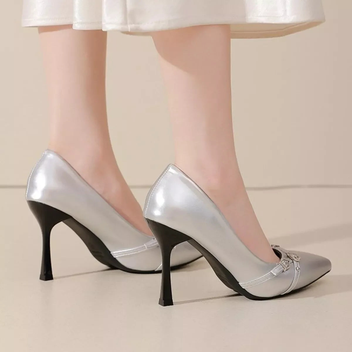 Elegant Point Toe High Heel Pumps For Formal Wear - Southern Shores Clothing