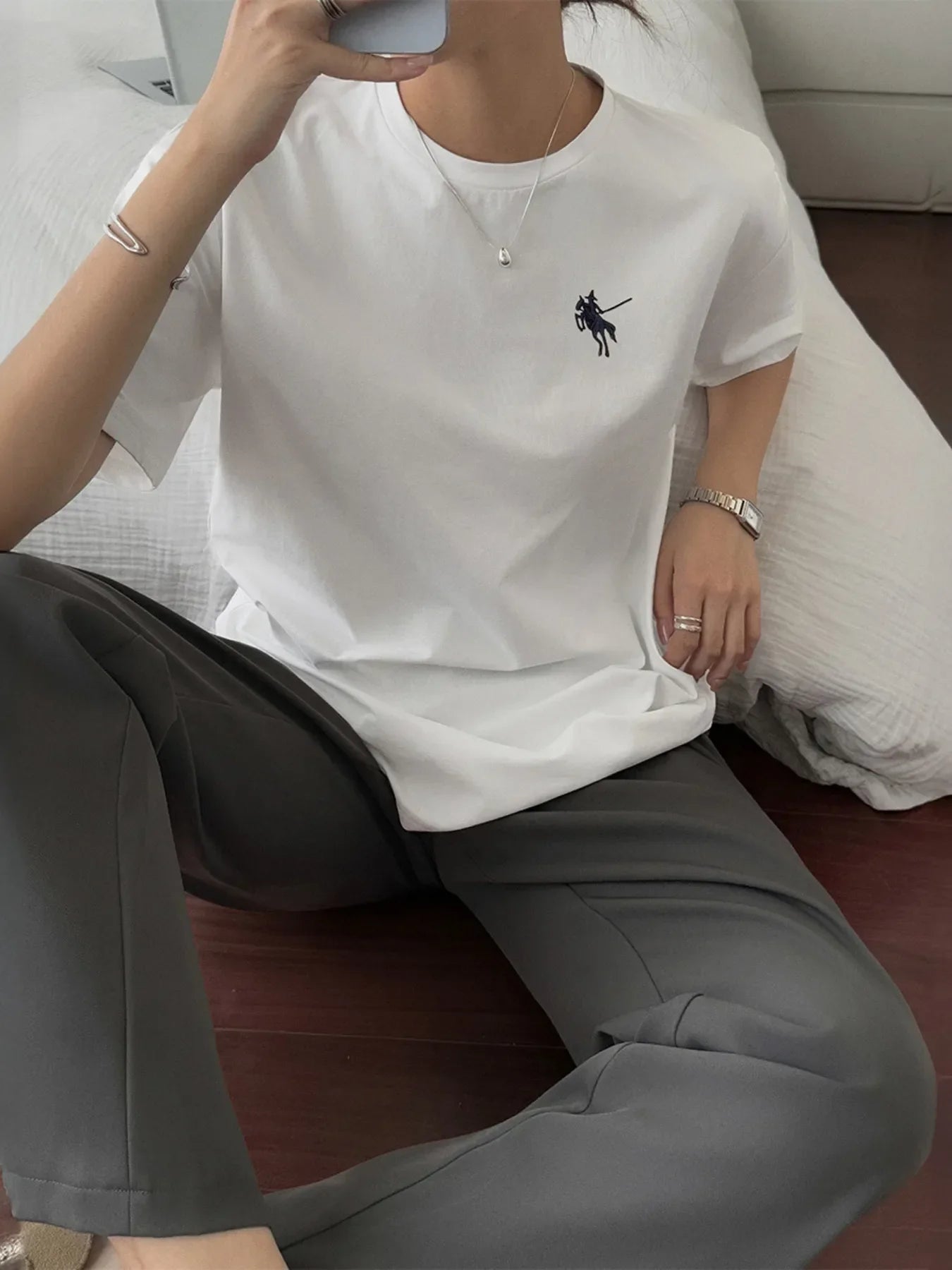 Round Neck Short Sleeve T-Shirt - Southern Shores Clothing