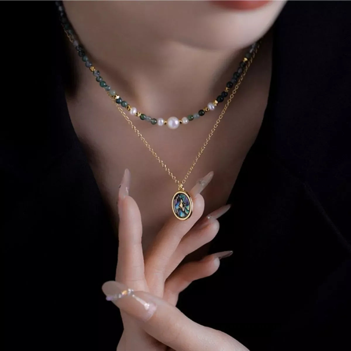 Freshwater Pearl Necklace Set With 18K Gold Plated Finish - Southern Shores Clothing