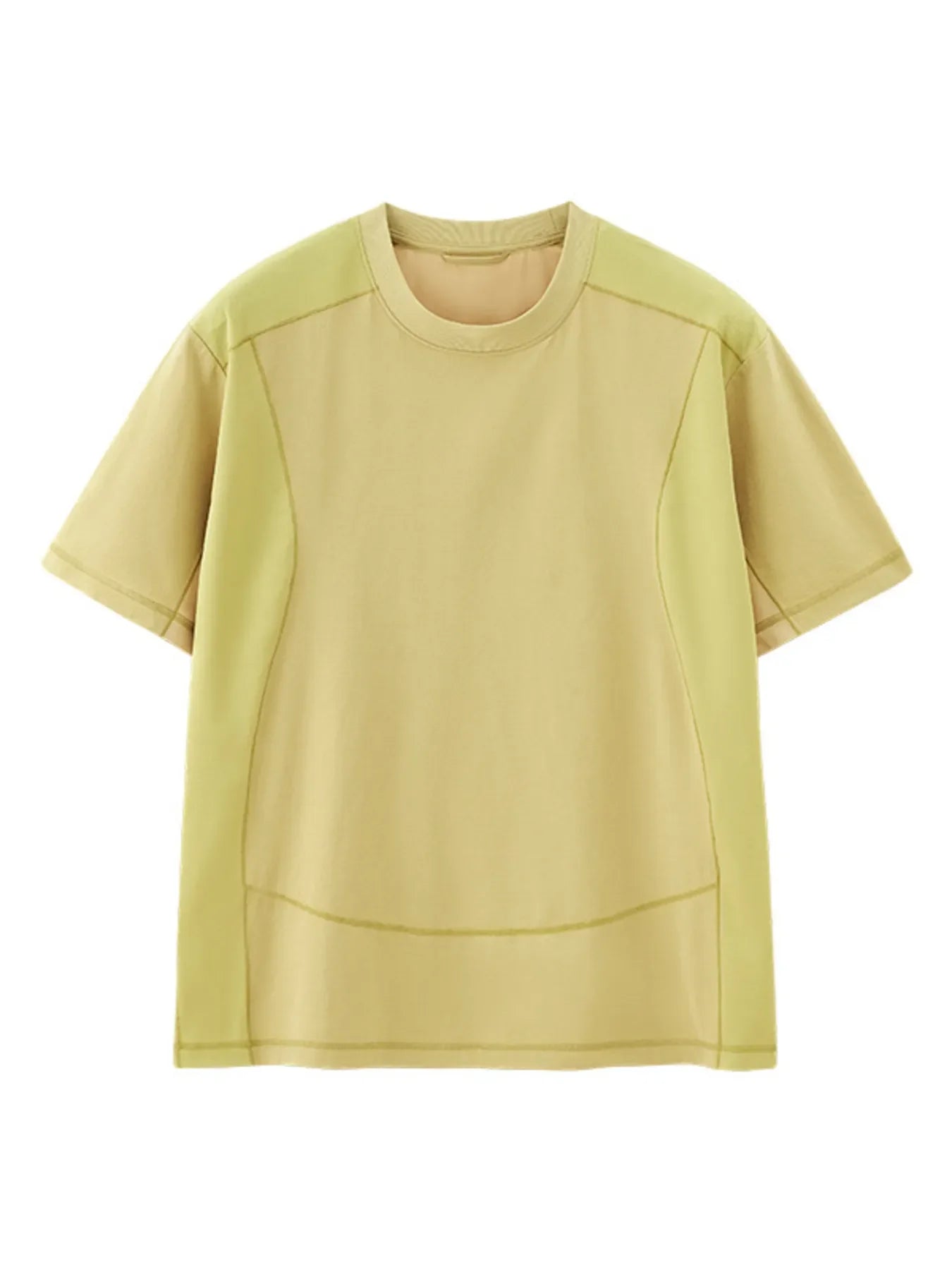 Relaxed Fit Contrast Stitch Polyester T Shirt - Southern Shores Clothing