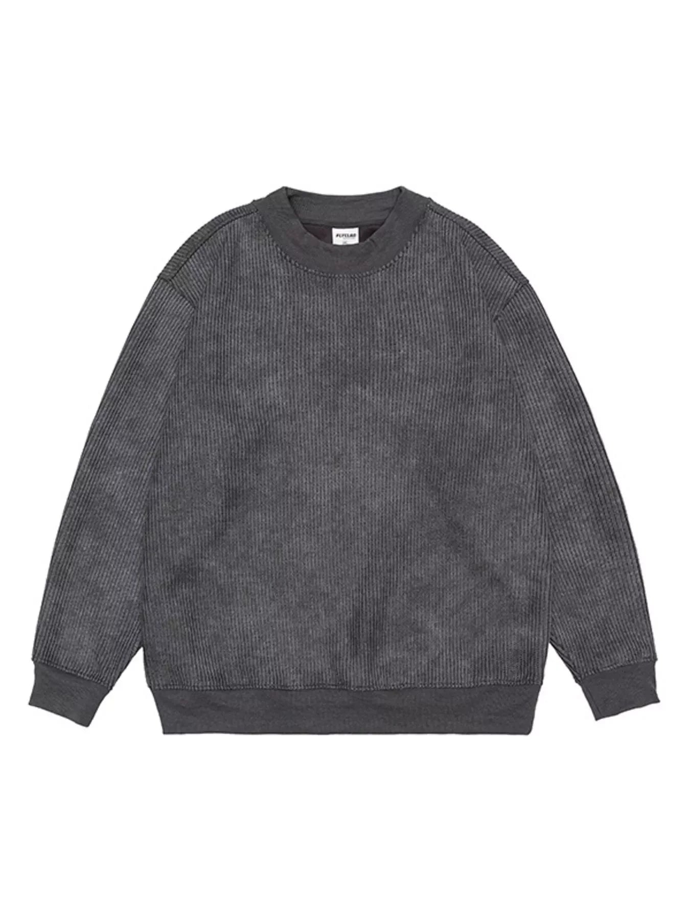 Plus Size Long Sleeve Round Neck Sweatshirt - Southern Shores Clothing