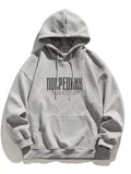 Plus Size Drawstring Dropped Shoulder Hoodie - Southern Shores Clothing
