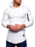 Plus Size Casual Slim Fit Long Sleeve Hoodie - Southern Shores Clothing