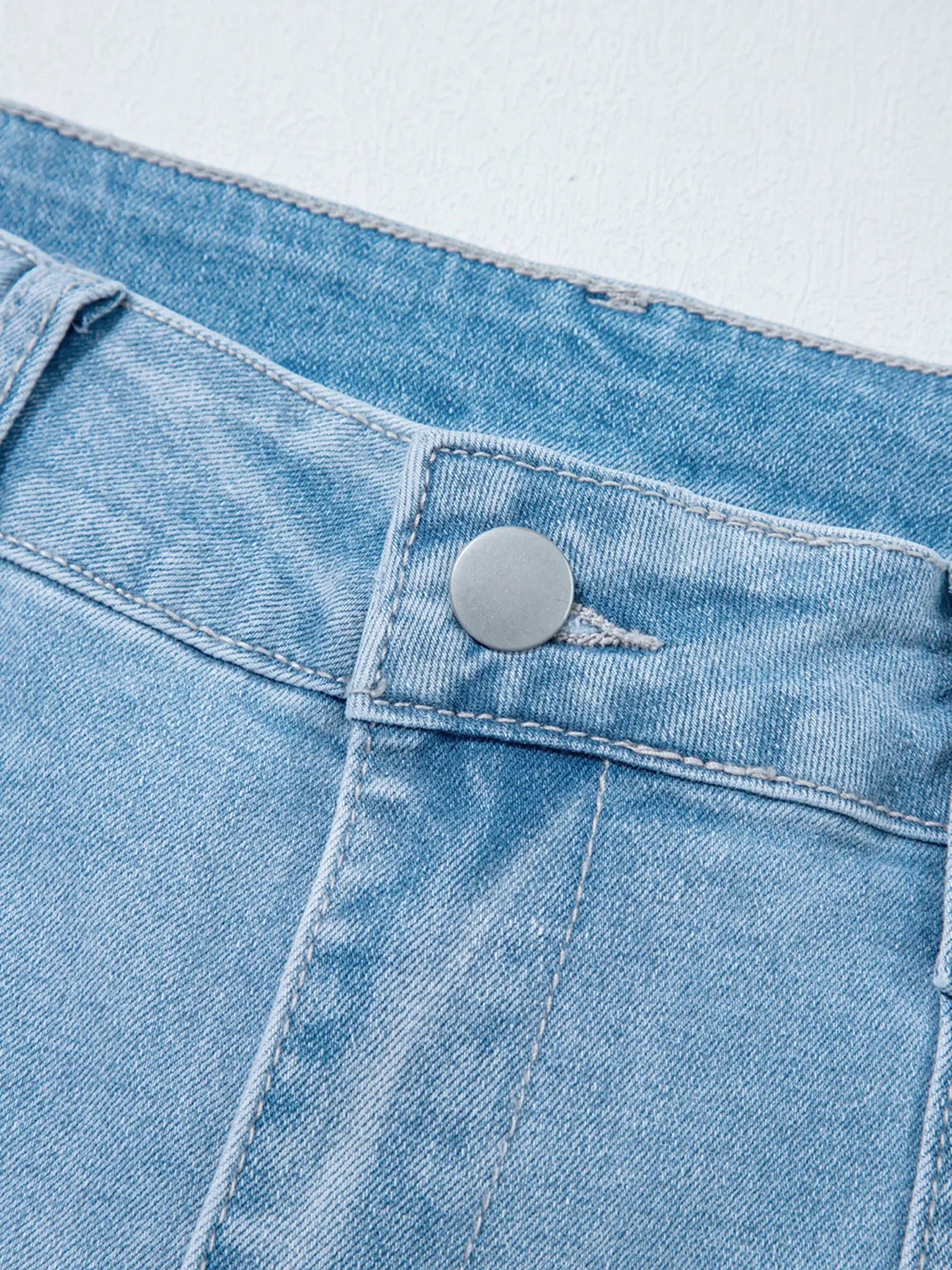 Coastal High Rise Barrel Relaxed Patch Pocket Denim Jeans - Southern Shores Clothing