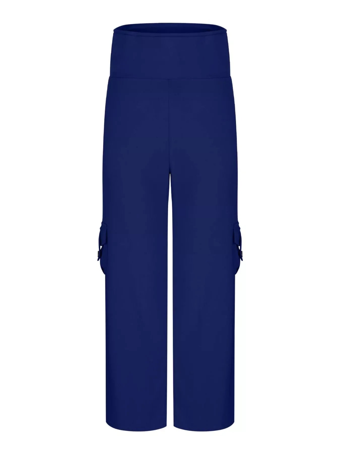 Coastal High-Waisted Yoga Pants With Side Pockets - Southern Shores Clothing