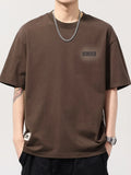 Plus Size Letter Back Breathable Cotton T Shirt - Southern Shores Clothing
