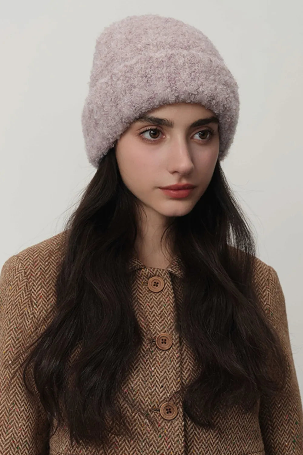 Thermal Knit Hat One Size Winter Headwear