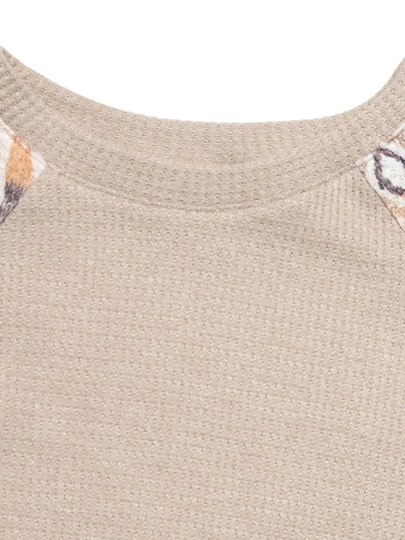 Geometric Pattern Long Sleeve T-Shirt - Southern Shores Clothing