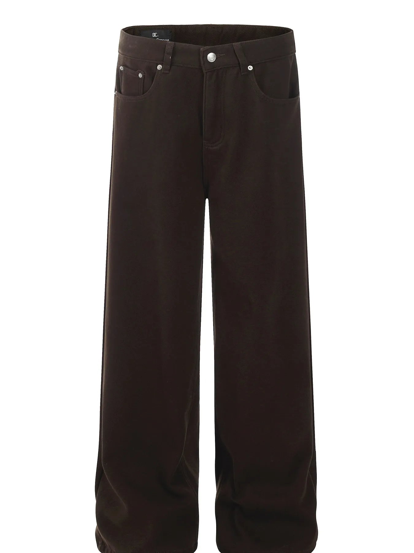 Men's Wide-Leg High-Rise Jeans