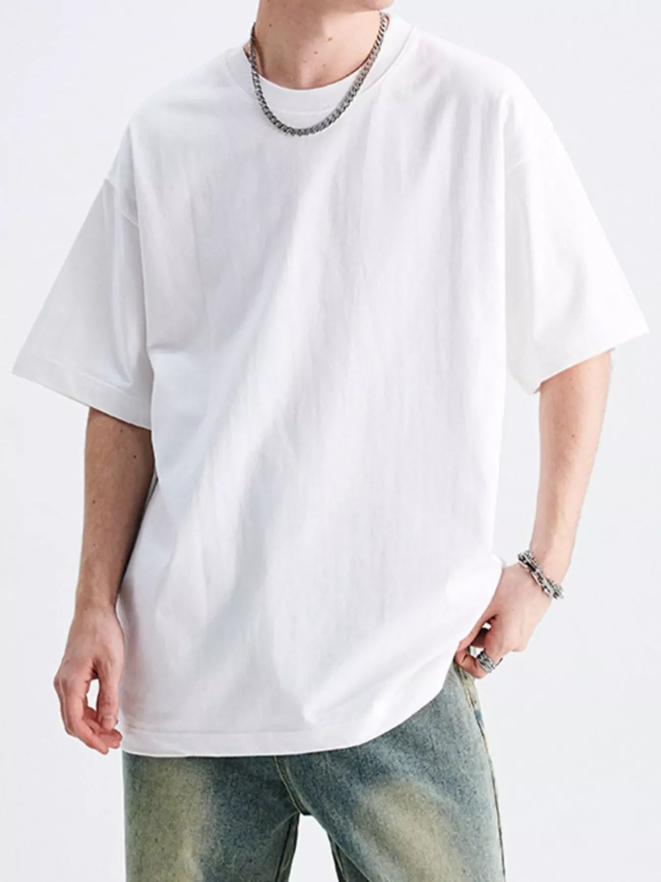 Classic Round Neck Half Sleeve Cotton T Shirt - Southern Shores Clothing
