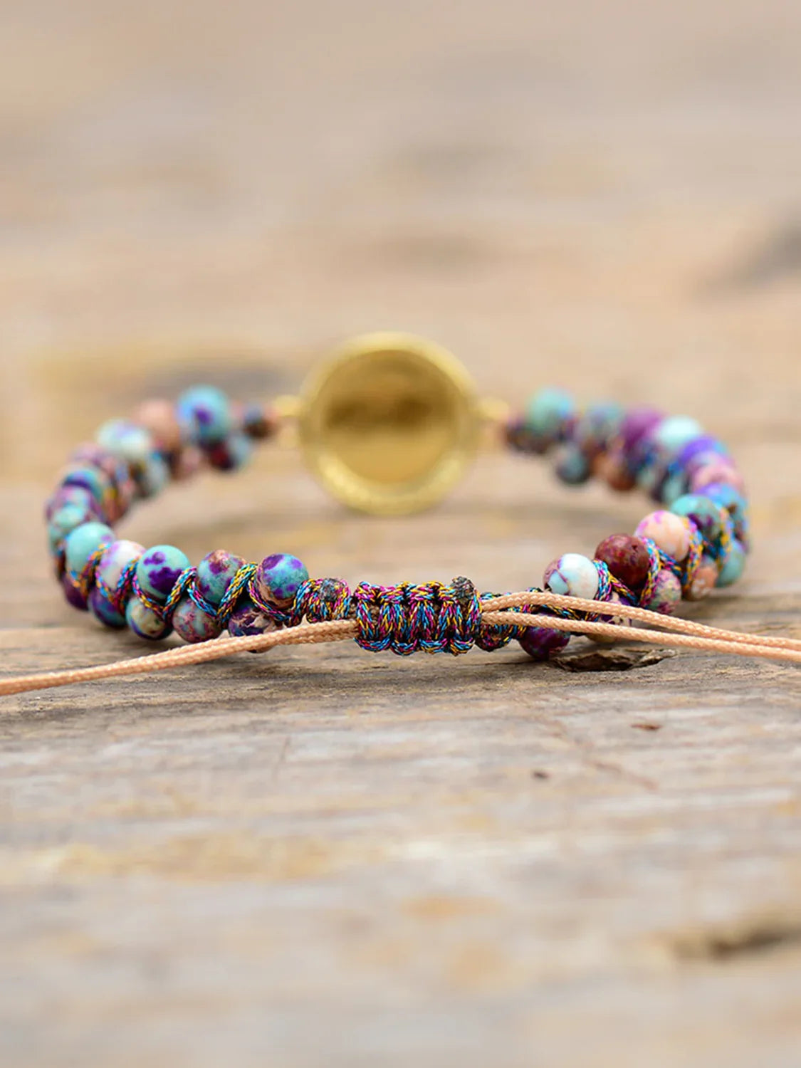 Imperial Jasper Beaded Bracelet With Opal - Southern Shores Clothing