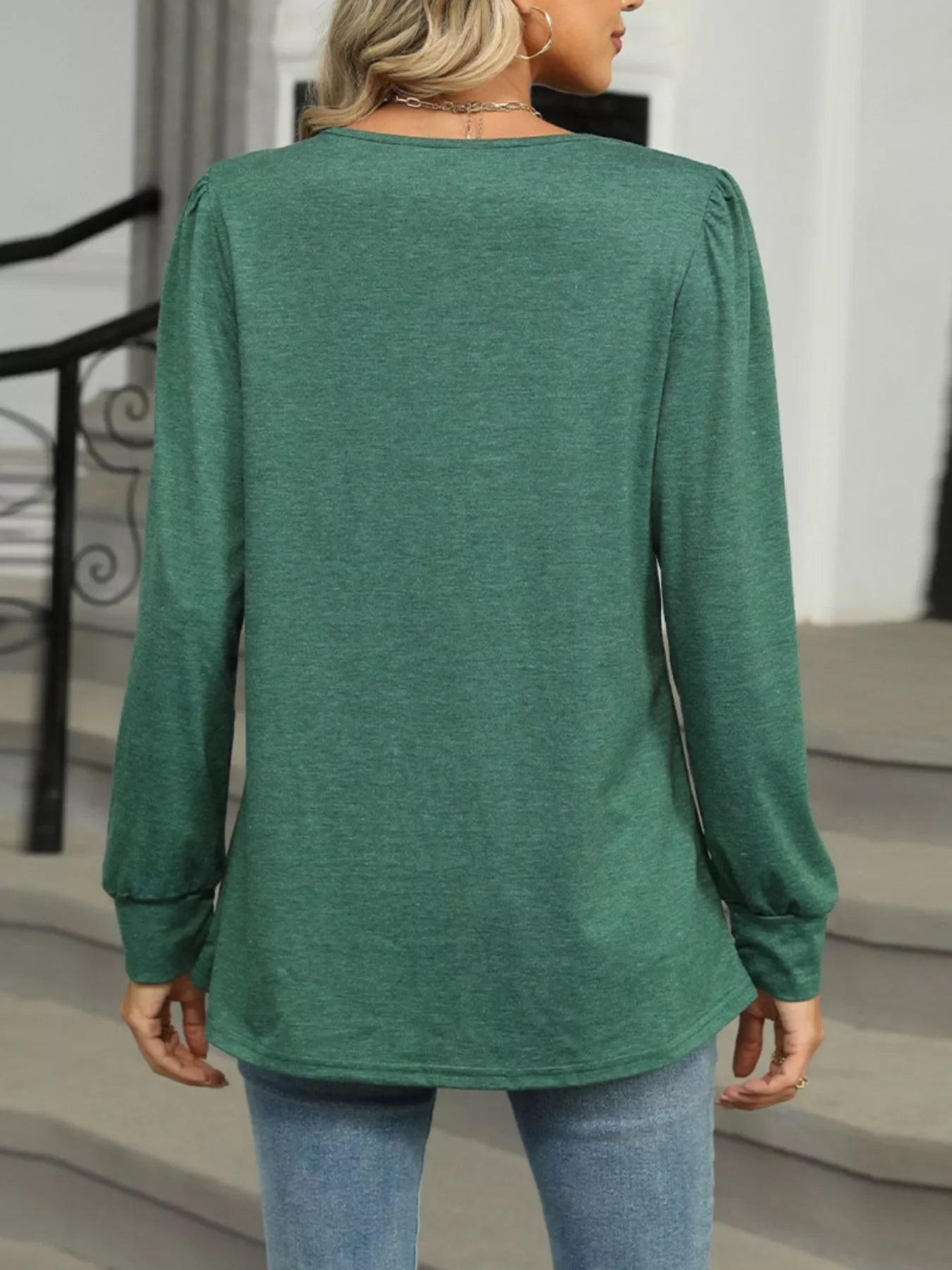 Long Sleeve Round Neck T-Shirt - Southern Shores Clothing