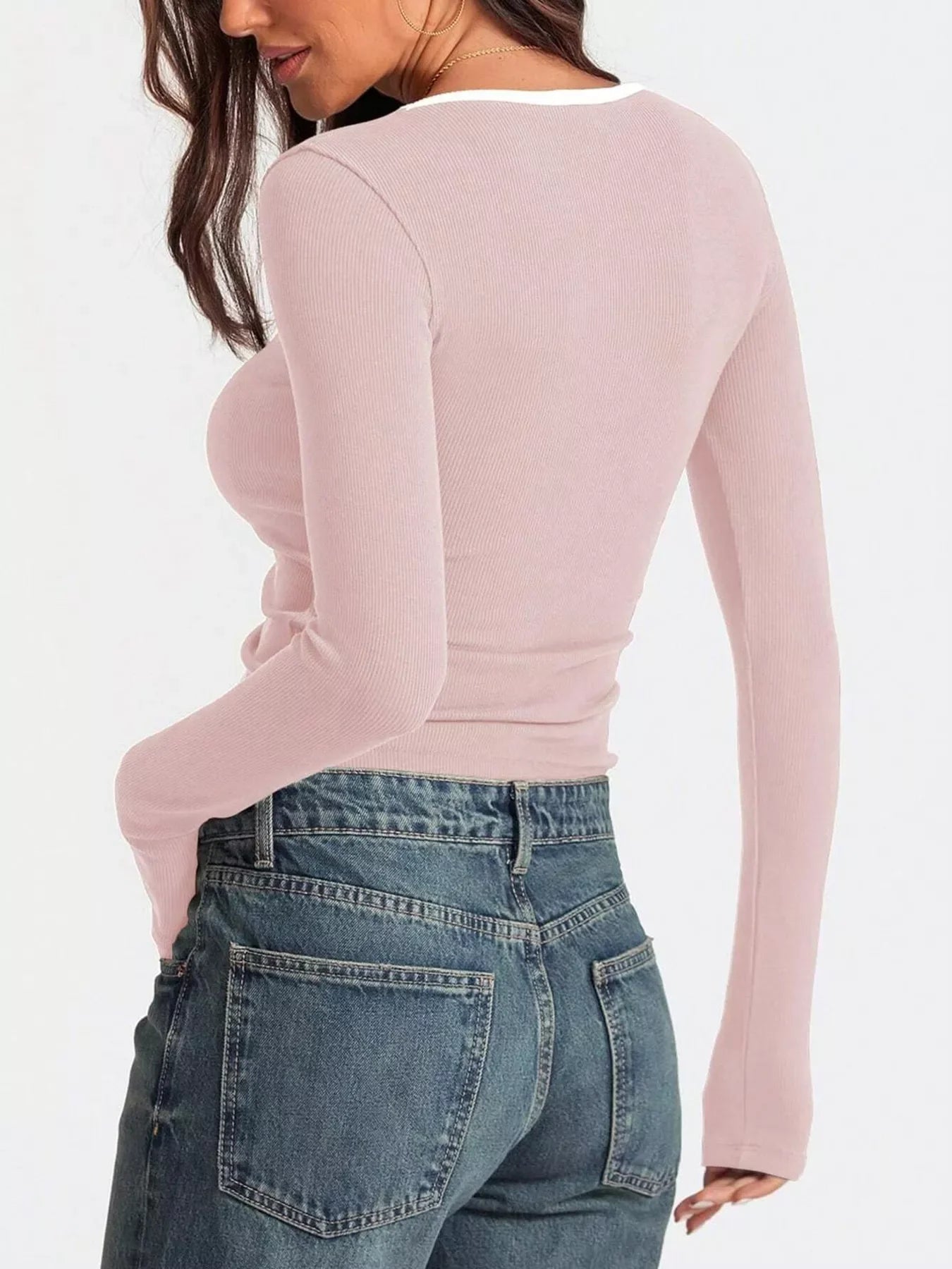 Scoop Neck Long Sleeve T-Shirt - Southern Shores Clothing