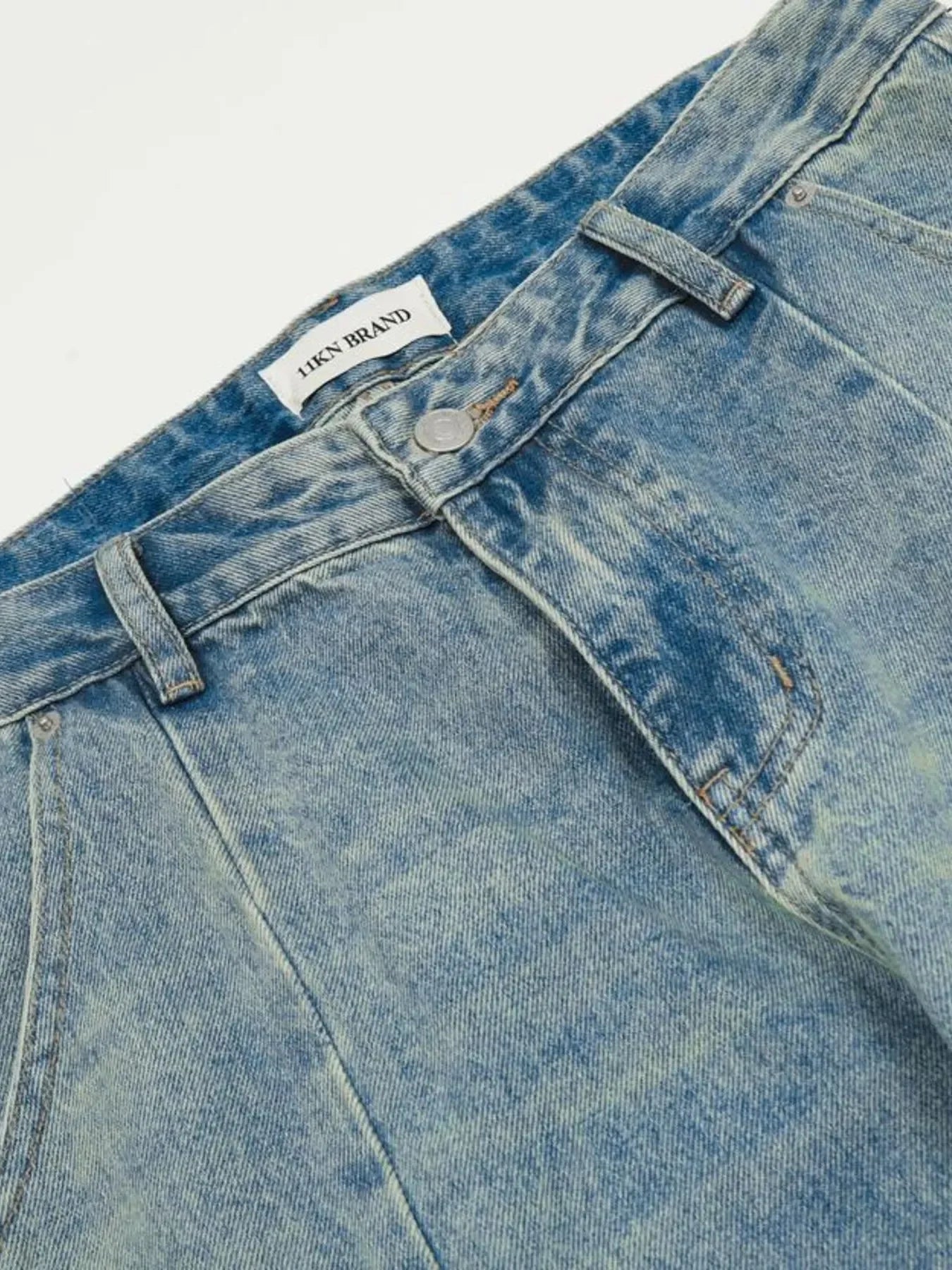 Relaxed Fit Stretch Wide Leg Denim Jeans - Southern Shores Clothing