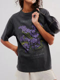 Graphic Round Neck Half Sleeve T Shirt Classic - Southern Shores Clothing