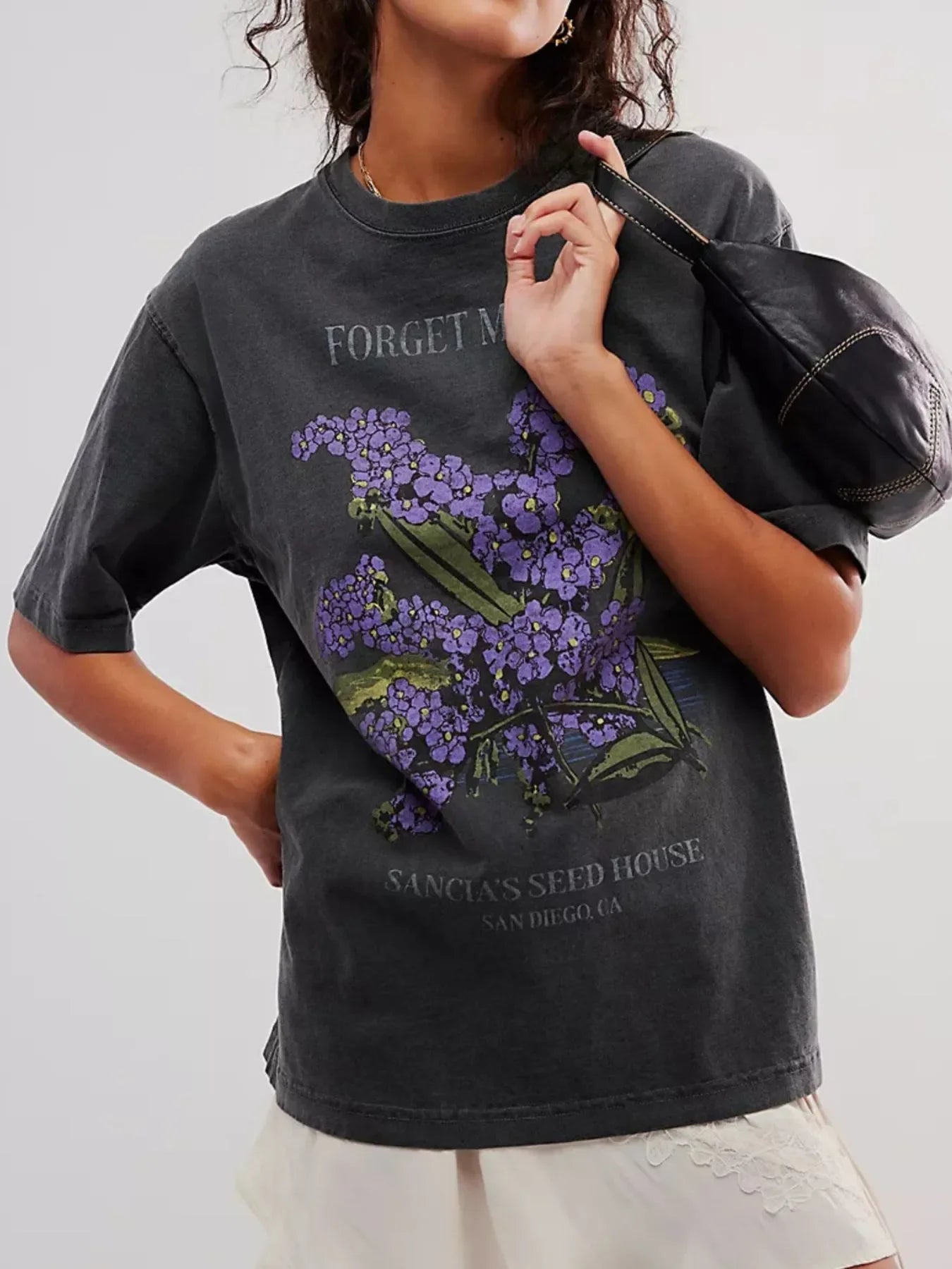 Graphic Round Neck Half Sleeve T Shirt Classic - Southern Shores Clothing