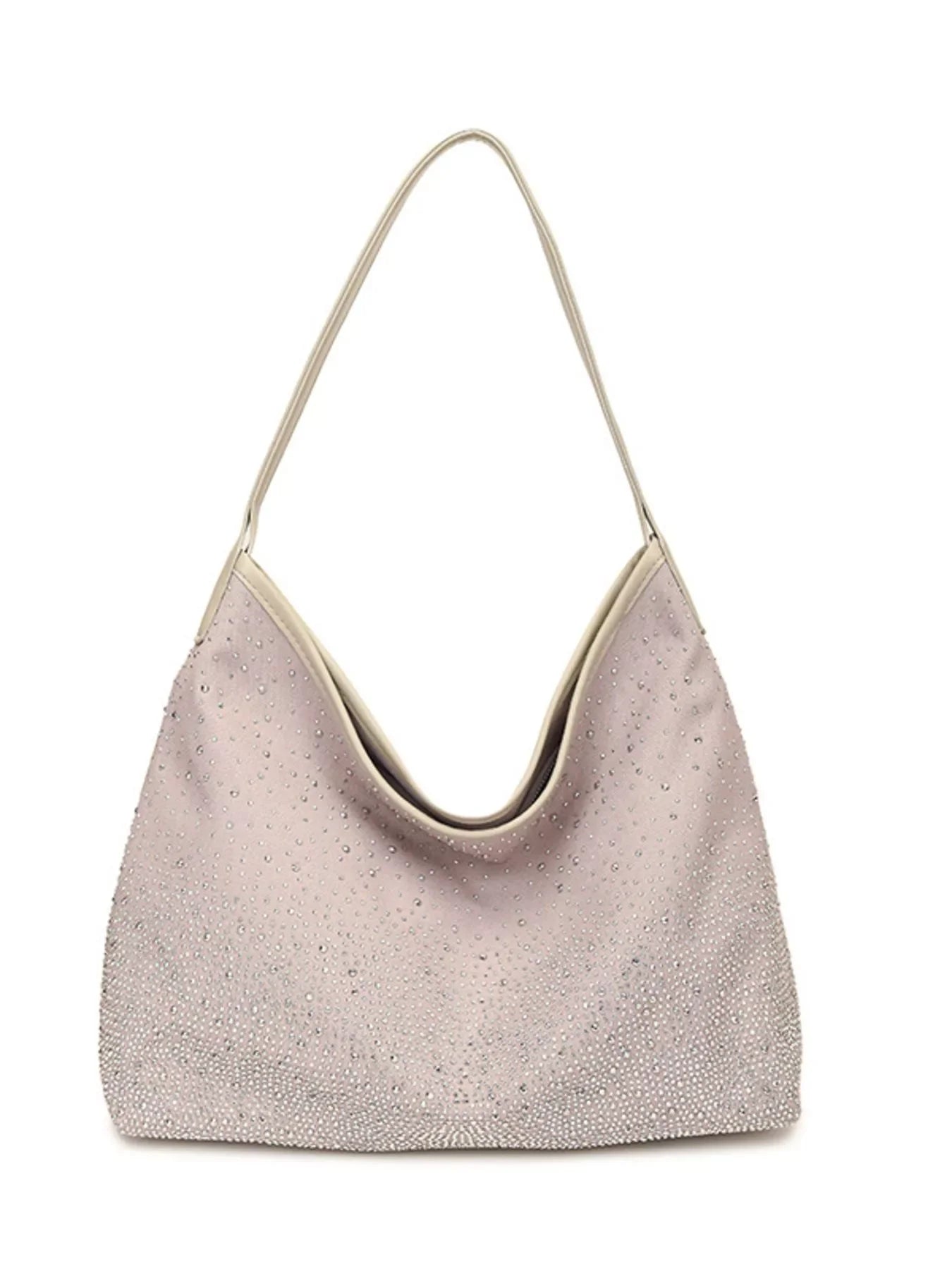 Evening Sparkling Rhinestone Hobo Shoulder Bag - Southern Shores Clothing