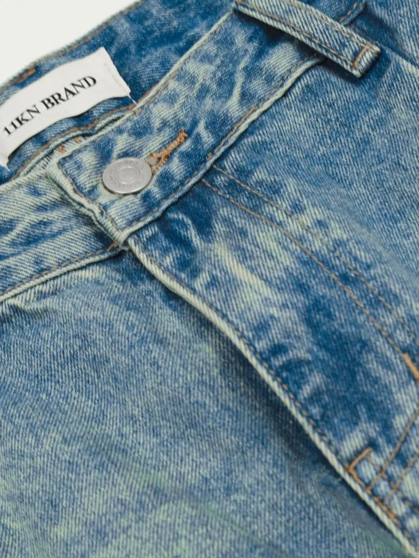 Relaxed Fit Stretch Wide Leg Denim Jeans - Southern Shores Clothing