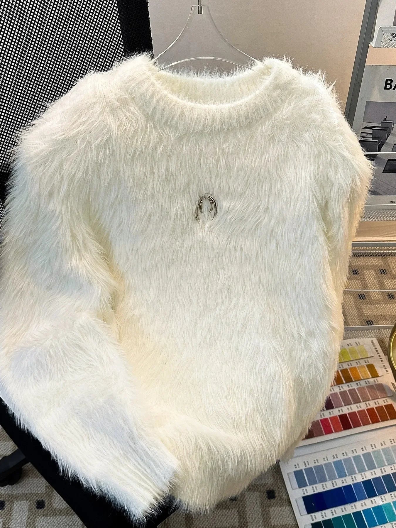 Cozy Stretchy Fluffy Long Sleeve Sweater - Southern Shores Clothing