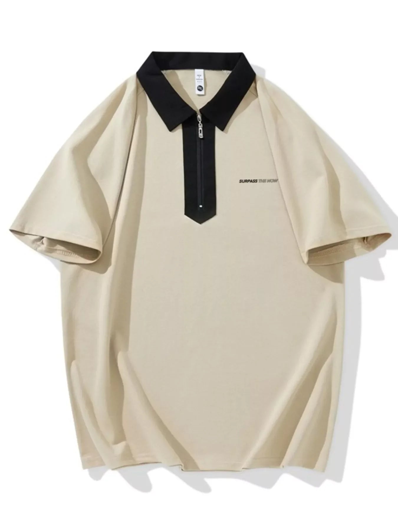 Plus Size Quarter Zip Polo With Stretch Fabric - Southern Shores Clothing