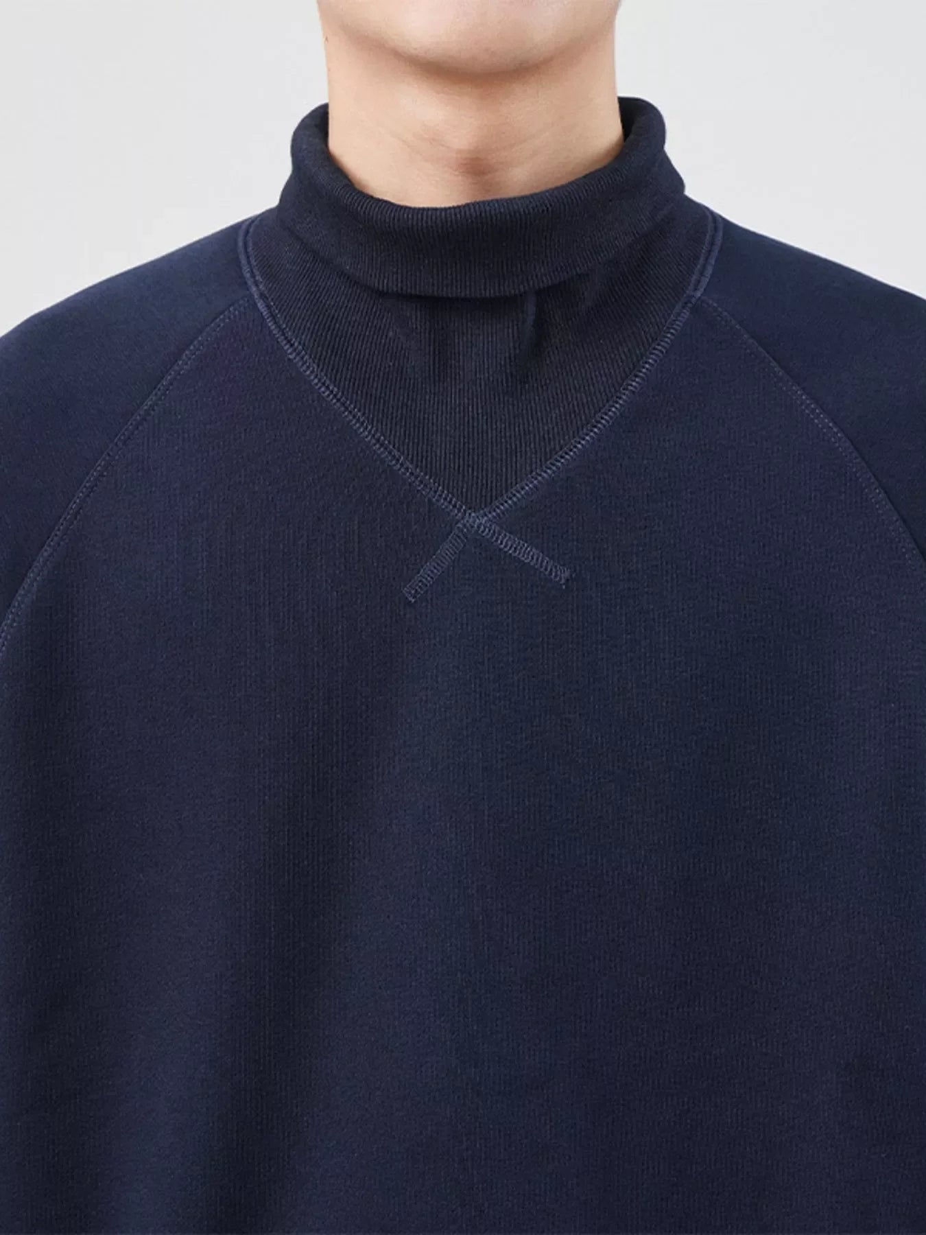 Coastal Plus Size Oversized Turtleneck Sweatshirt - Southern Shores Clothing