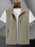 Plus Size Lightweight Zip-Up Vest For Layering - Southern Shores Clothing