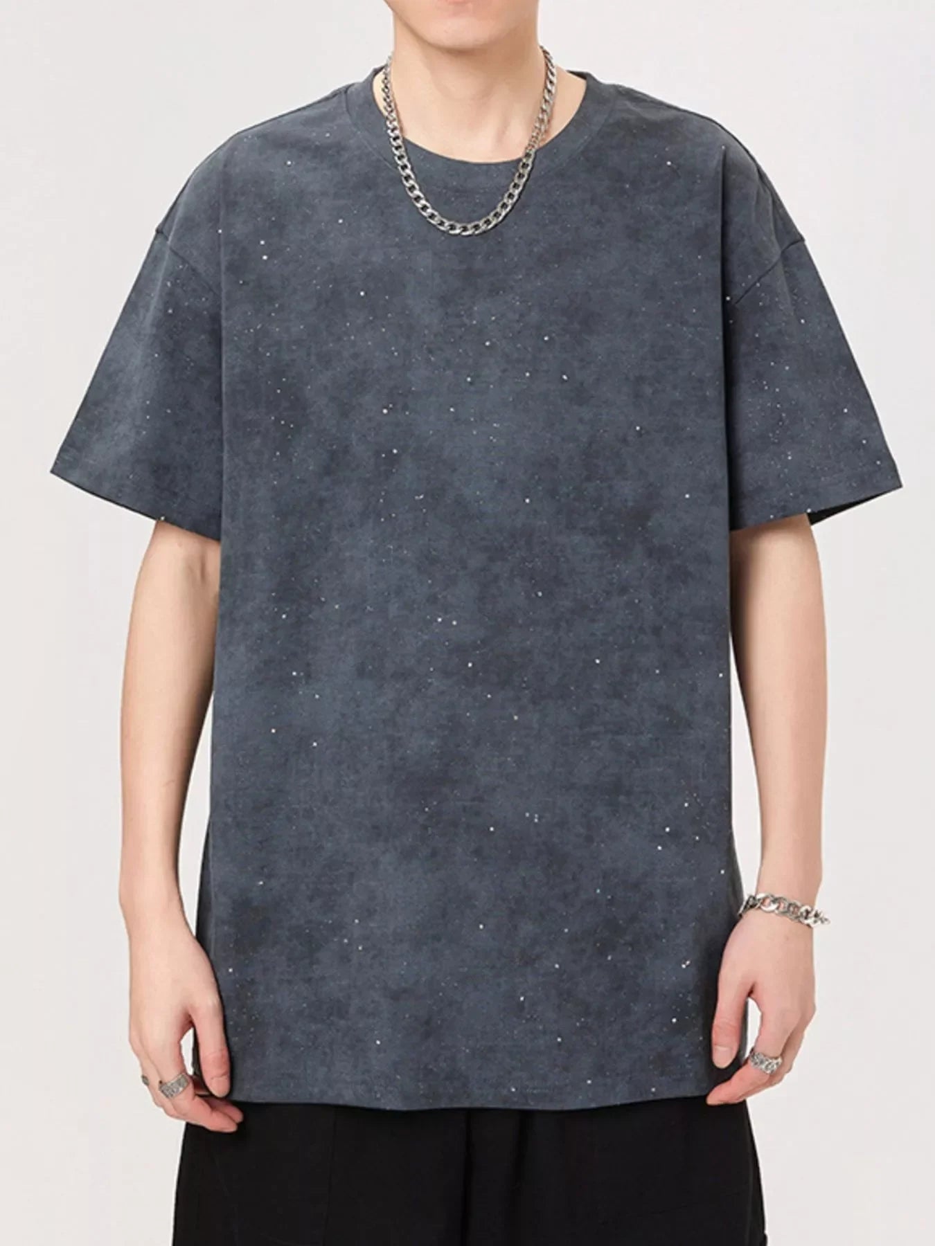 Plus Size Oversized Round Neck T Shirt Relaxed Fit - Southern Shores Clothing