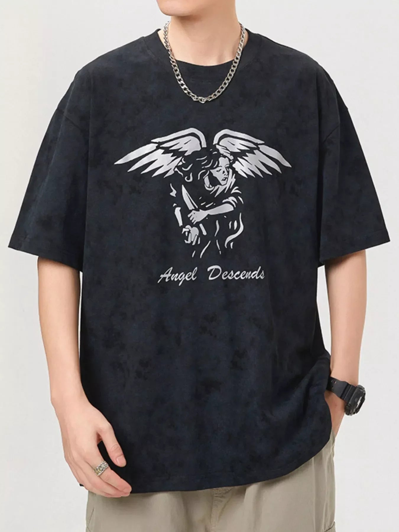 Plus Size Oversized Graphic T-Shirt Cotton - Southern Shores Clothing