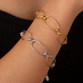 18K Gold-Plated Titanium Steel Chain Bracelet - Southern Shores Clothing