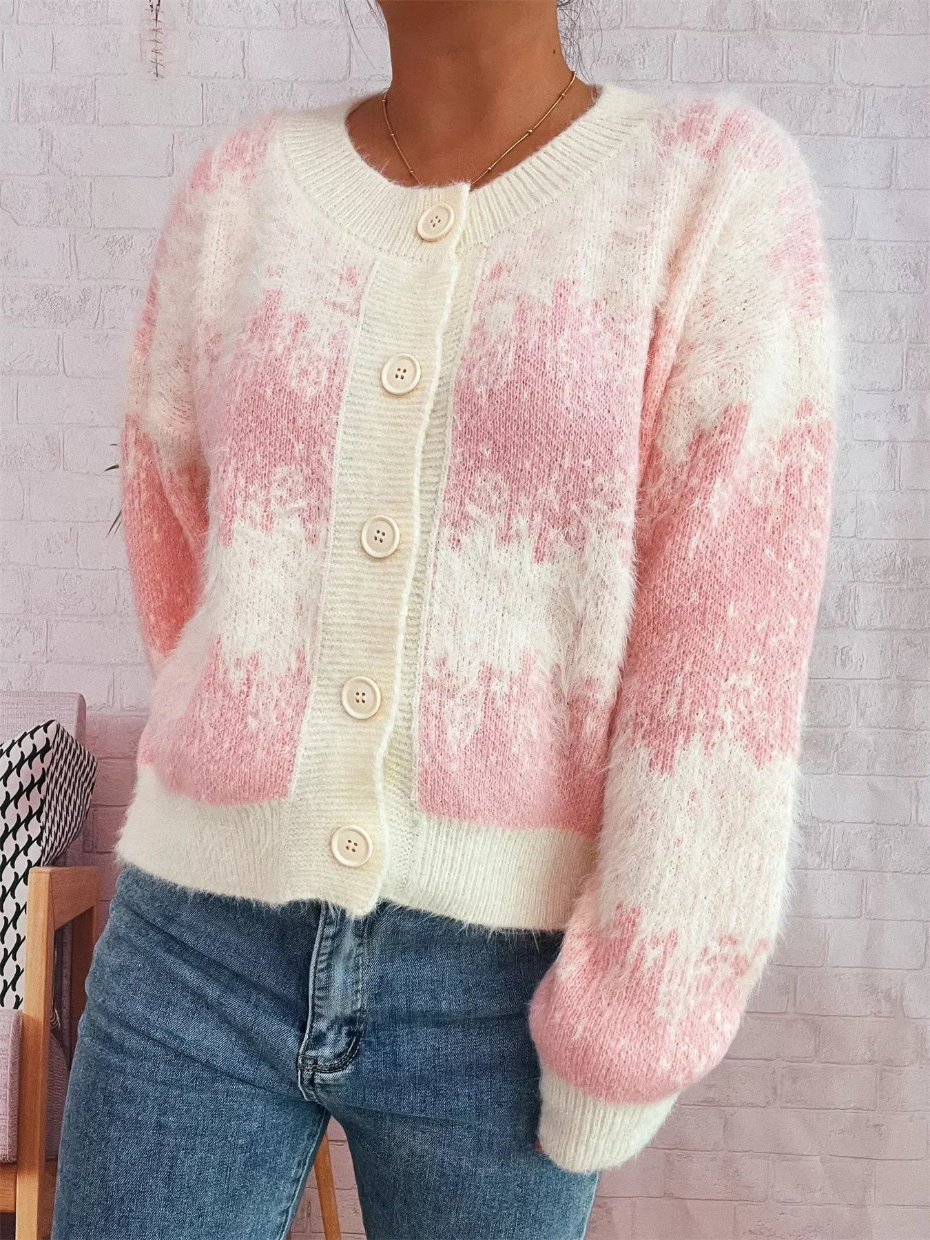 Ribbed Hem Button Up Cardigan With Stretch - Southern Shores Clothing