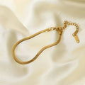 Minimalist 18K Gold-Plated Stainless Steel Chain Bracelet - Southern Shores Clothing