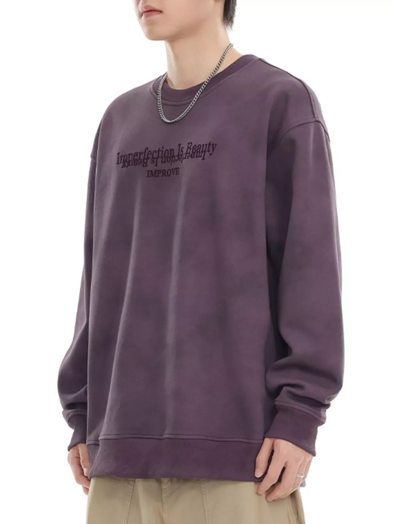 Plus Size Long Sleeve Letter Sweatshirt Coastal Style - Southern Shores Clothing