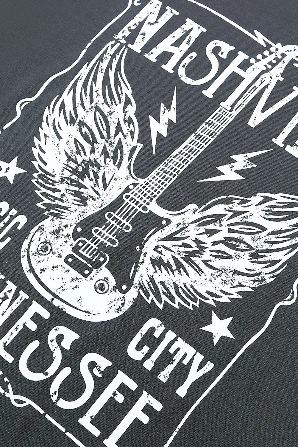 Nashville Music City Graphic T Shirt Casual Wear - Southern Shores Clothing