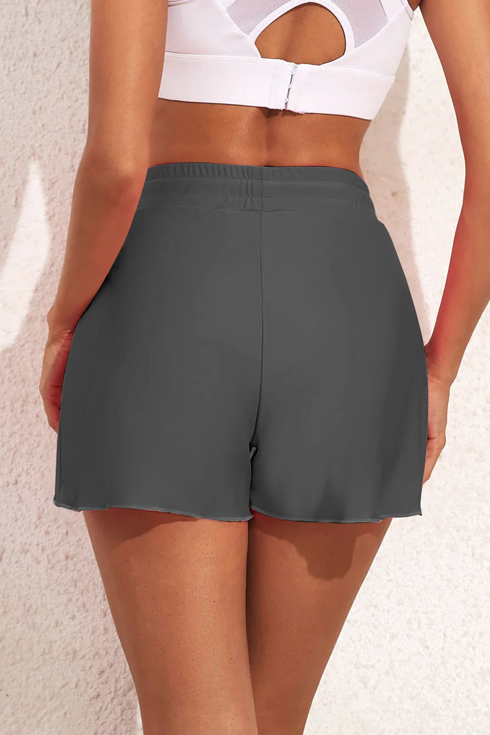 Drawstring Waist Stretch Swim Shorts Beachwear - Southern Shores Clothing