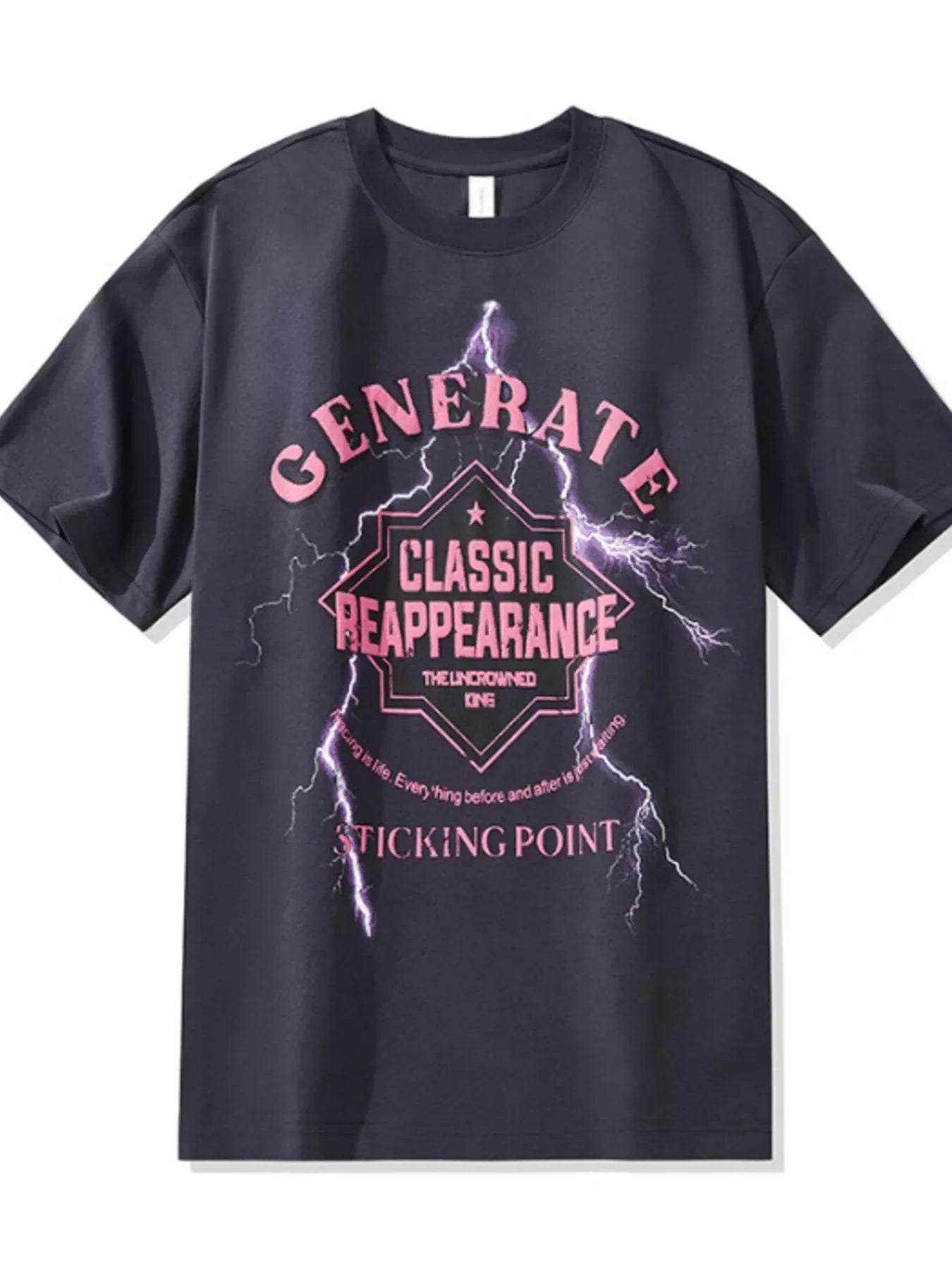Plus Size Letter Print Relaxed Fit Cotton Tee - Southern Shores Clothing