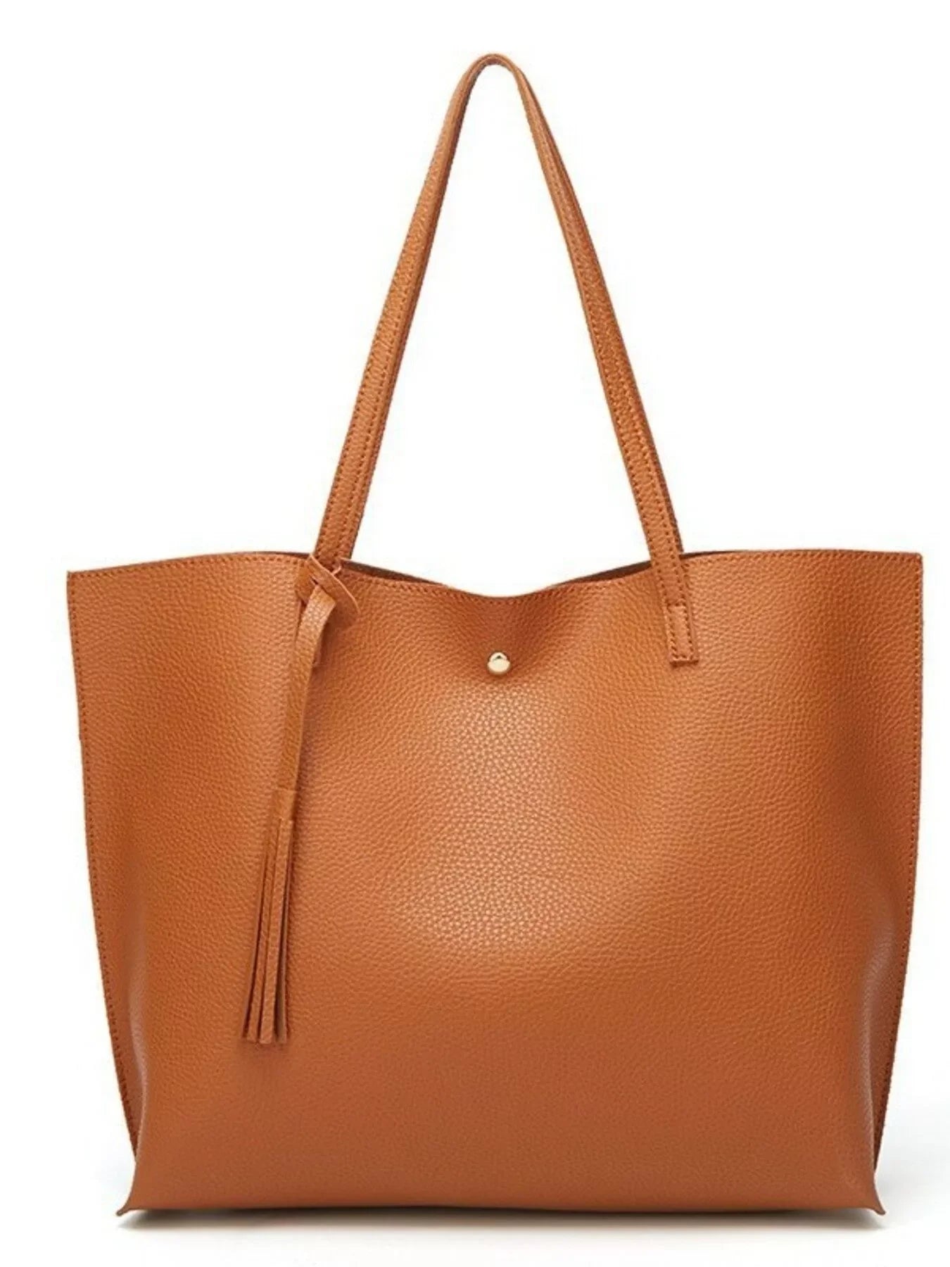 Tote Bag With Tassel And Interior Pockets - Southern Shores Clothing