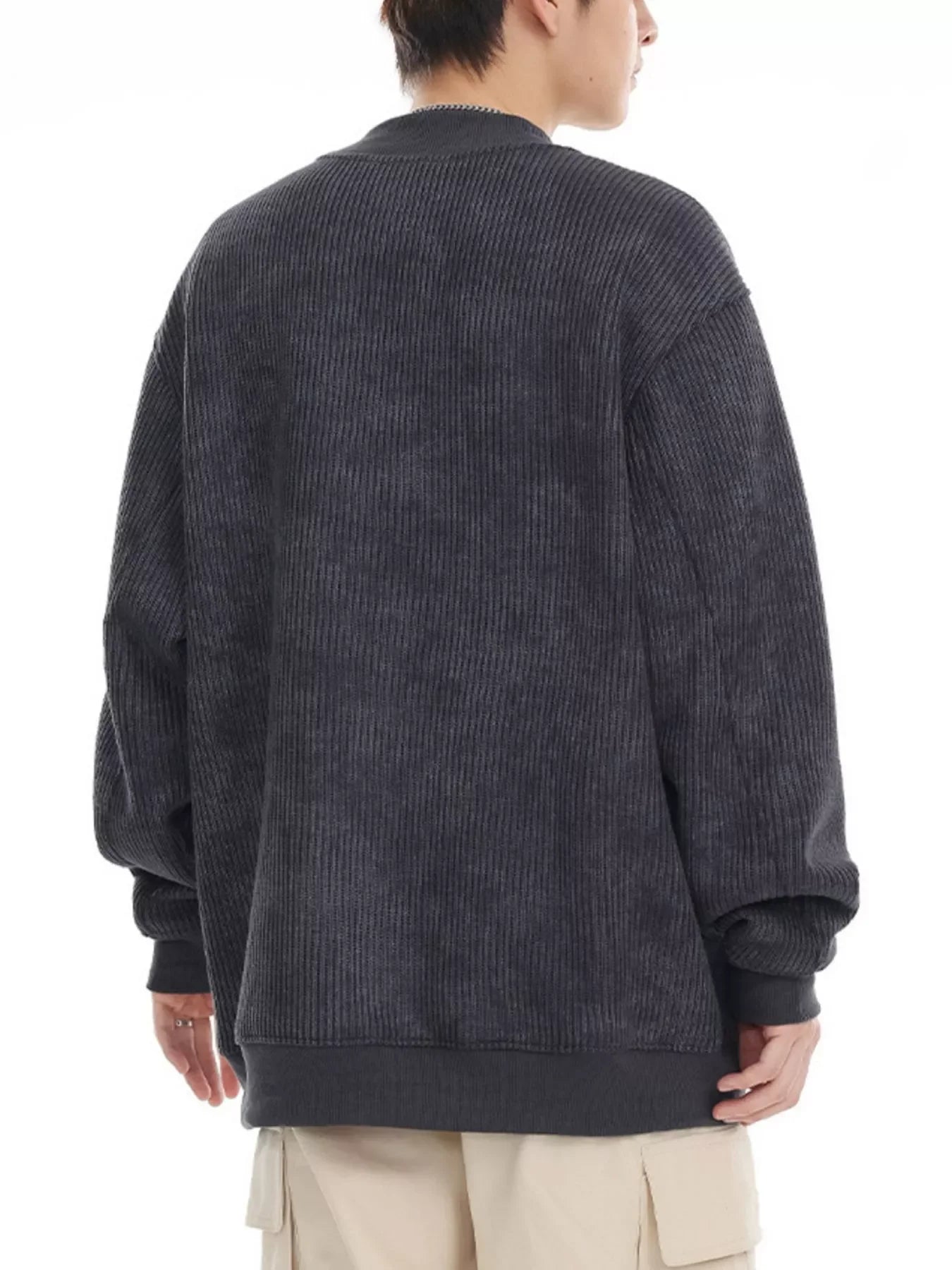 Plus Size Long Sleeve Round Neck Sweatshirt - Southern Shores Clothing