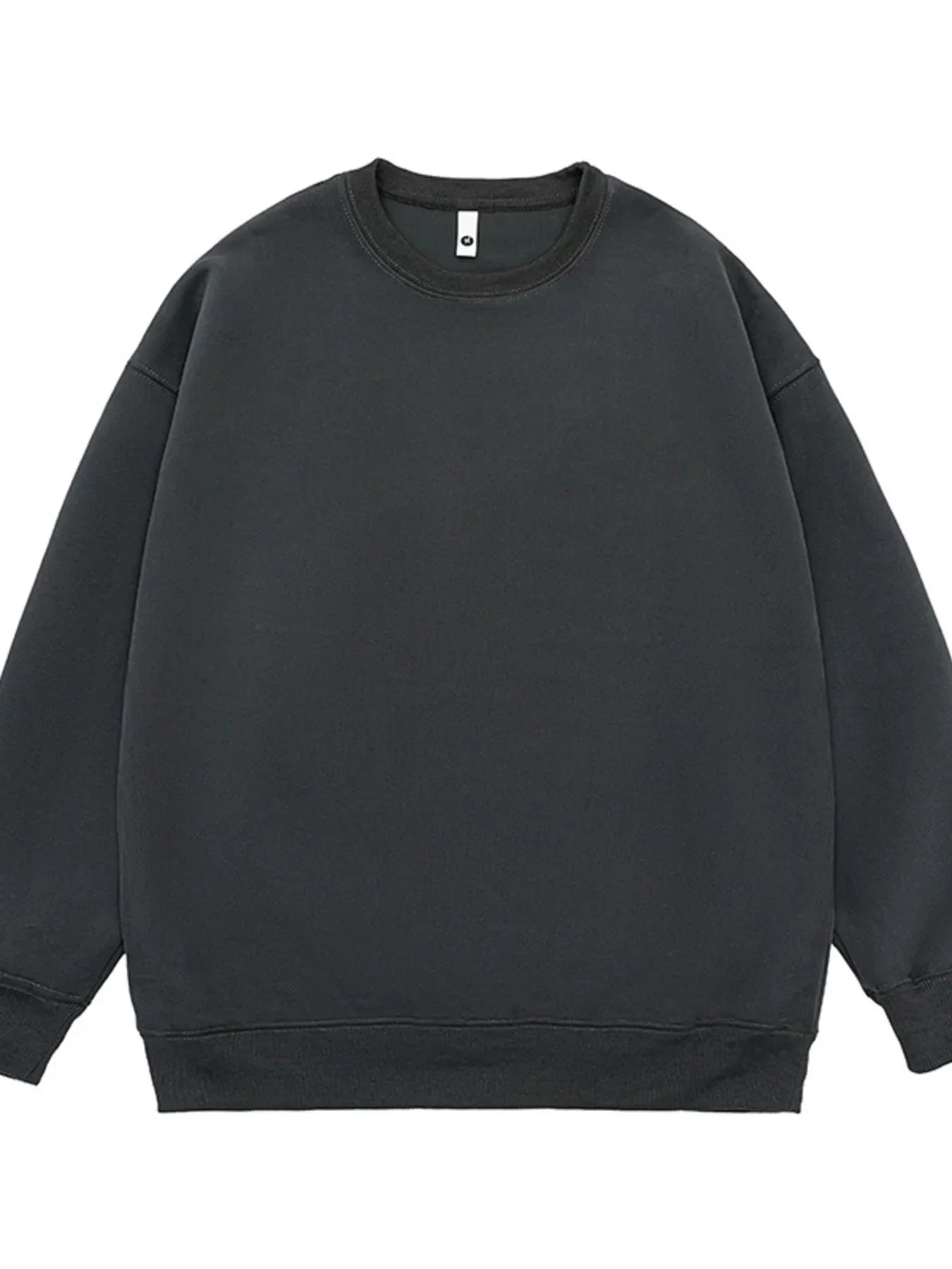 Oversized Plus Size Cotton Spandex Round Neck Sweatshirt - Southern Shores Clothing