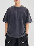 Oversized Washed Cotton T Shirt With Stretch - Southern Shores Clothing