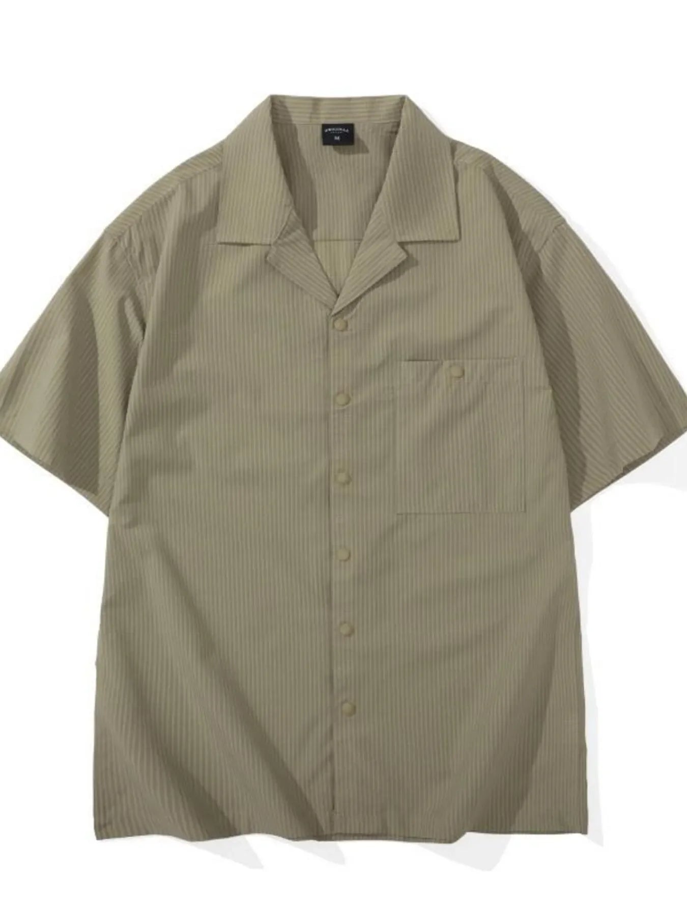 Plus Size Casual Short Sleeve Shirt With Button Front Pocket - Southern Shores Clothing