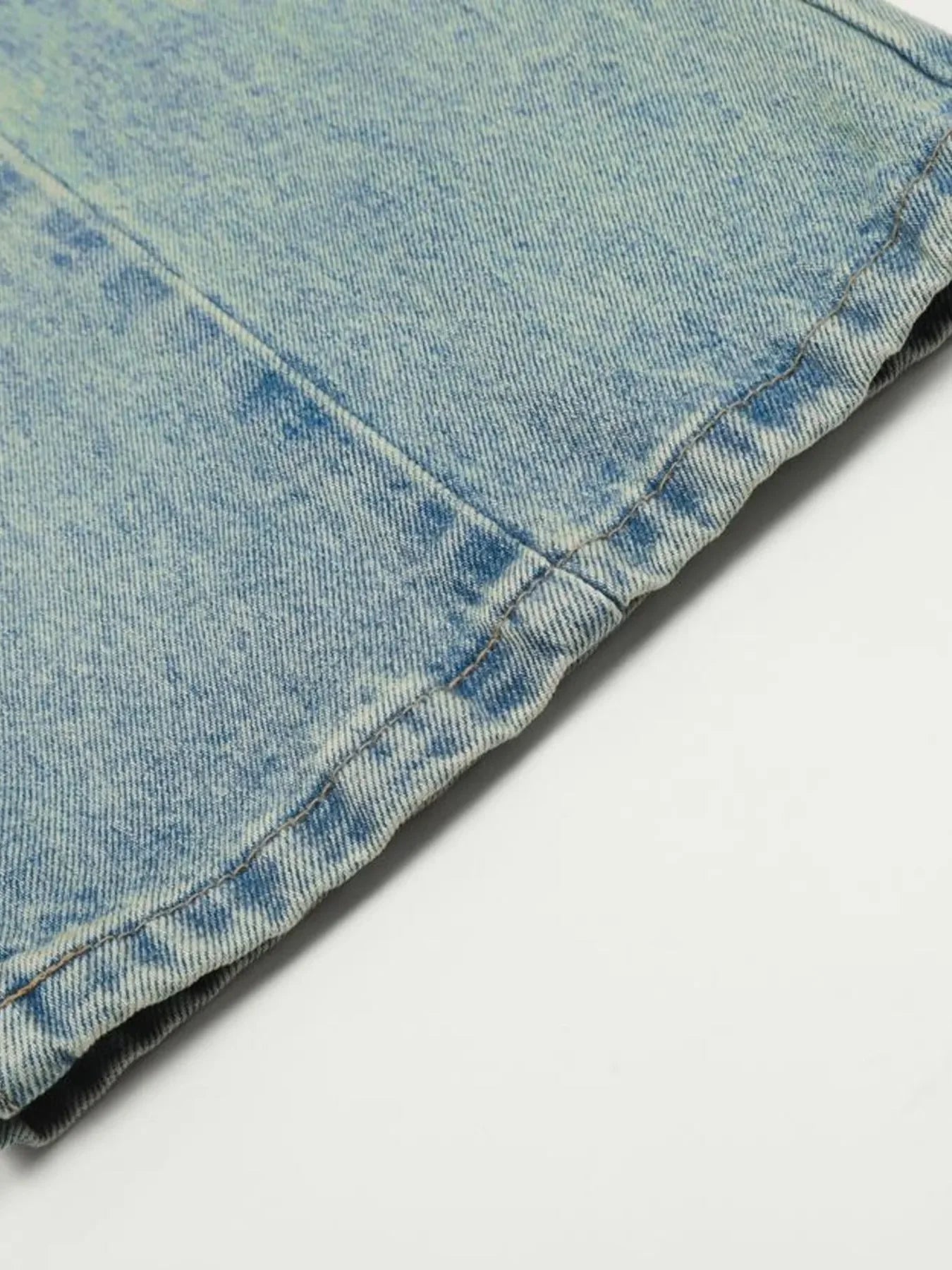 Relaxed Fit Stretch Wide Leg Denim Jeans - Southern Shores Clothing