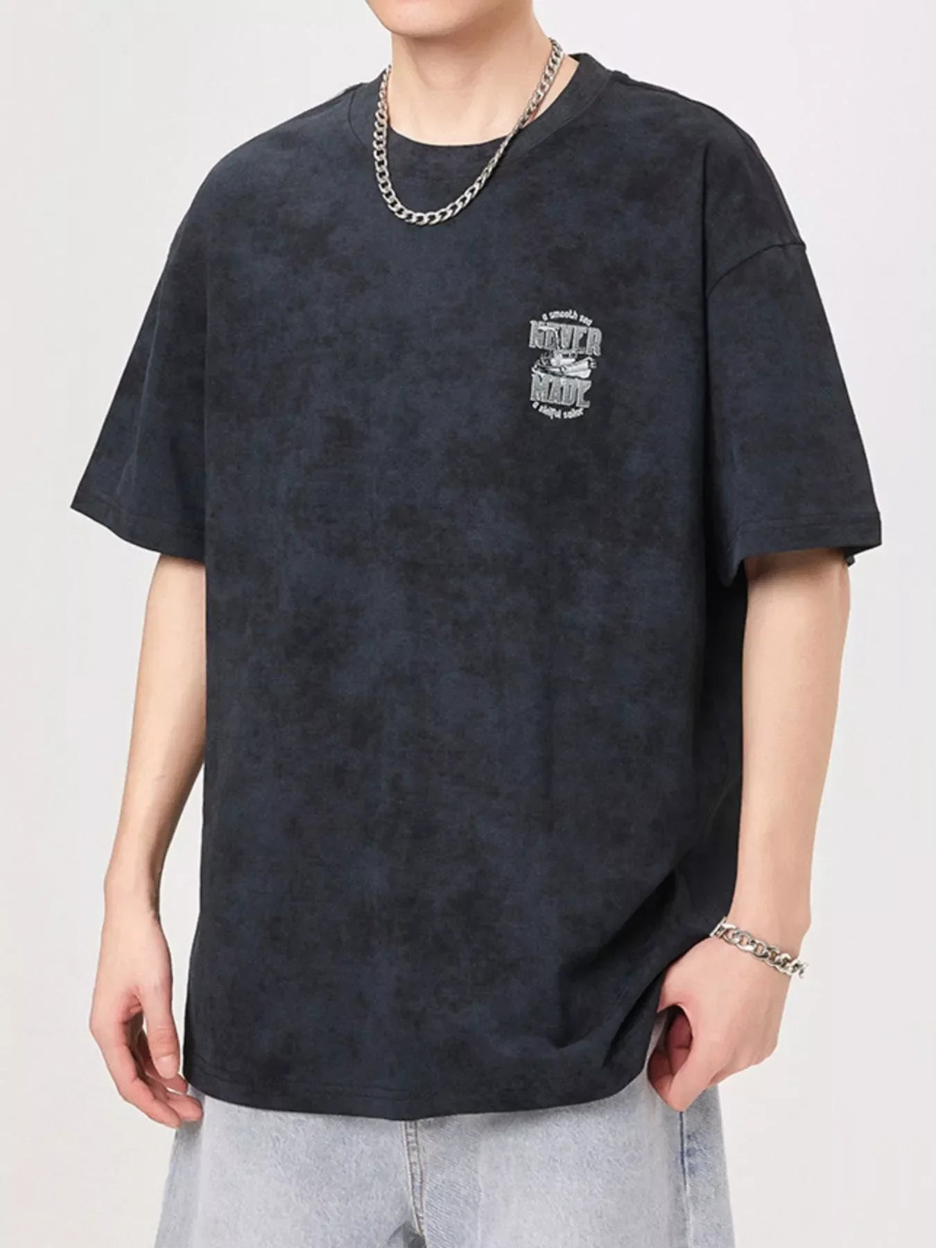 Plus Size Oversized Round Neck T Shirt, Relaxed Fit - Southern Shores Clothing